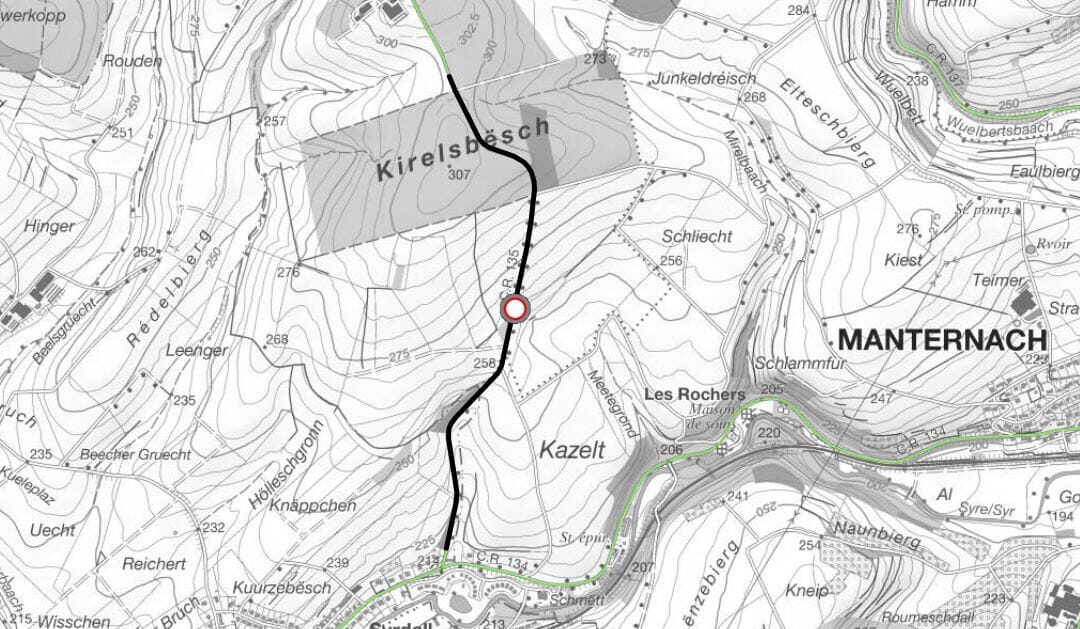 Route barrée Wecker – Berbourg 13. – 16.02.2023