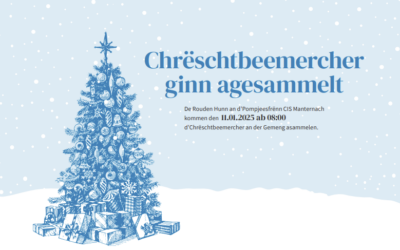 Chrëschtbeemercher ginn agesammelt 11.1.2025