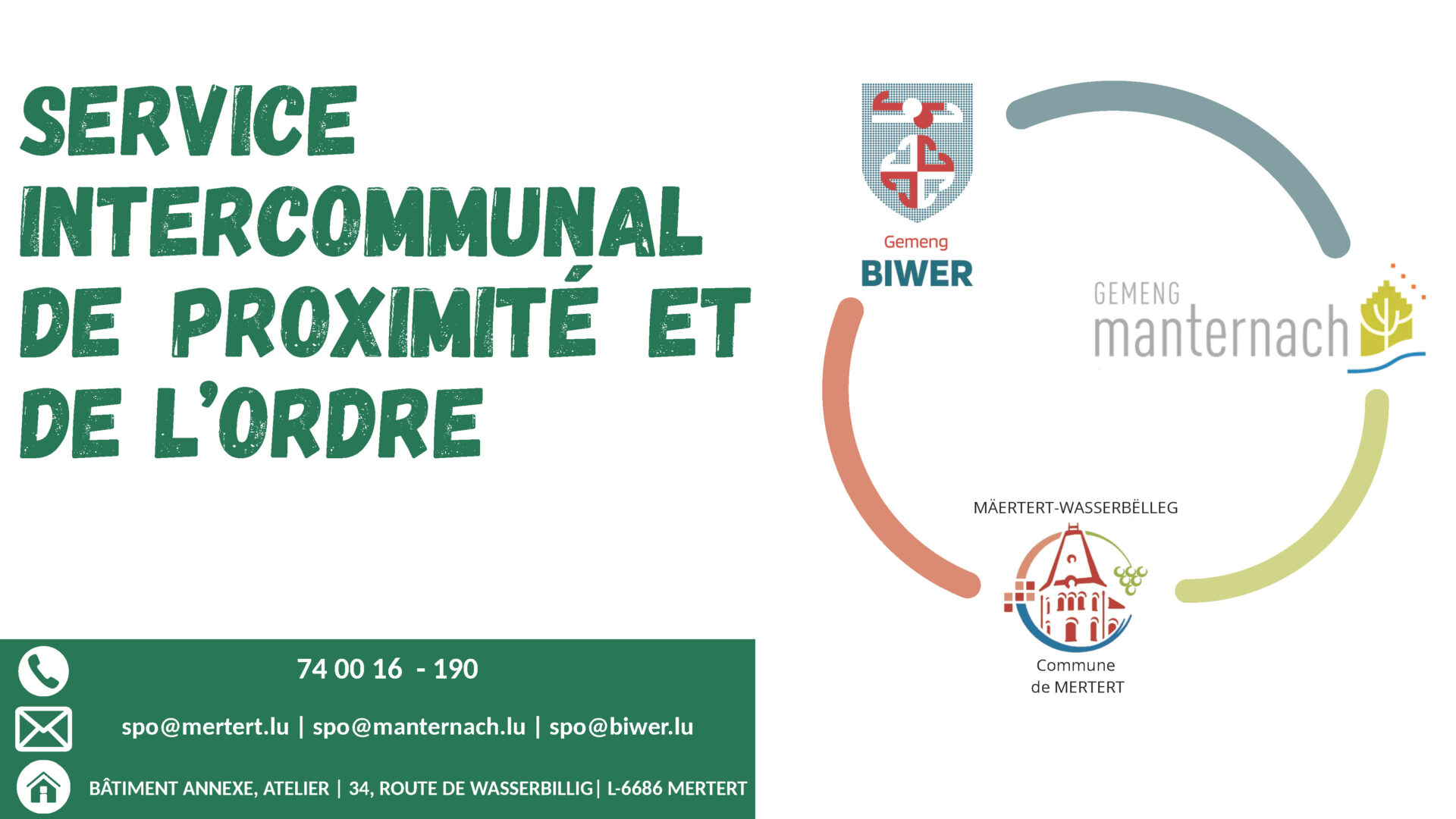 Presentatioun vun der Informatiounsversammlung - présentation de la réunion d'information