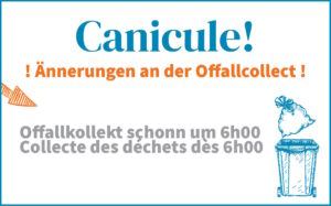 Offallkollekt-collecte des déchets 25/26.6.2026