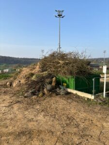 Gréngschnëtt-Container zu Berbuerg