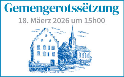 Gemengerotssëtzung 18.3.2026
