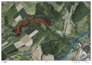 CR134 Manternach - Mertert : Stroossesperrung / Fermeture de route