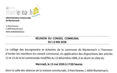 Conseil communal 13.05.2026