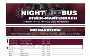 Nightlifebus Marathon 16.5.2026