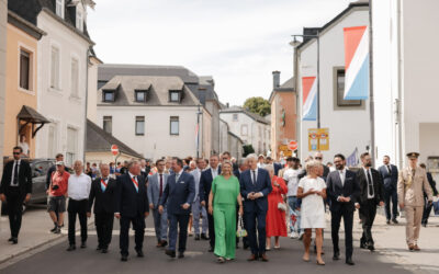Joyeuse Entrée zu Wuermer – Faart mam Schëff mat der groussherzoglecher Koppel