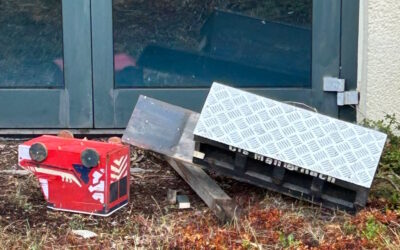 Vandalismus zu Berbuerg – Vandalisme à Berbourg